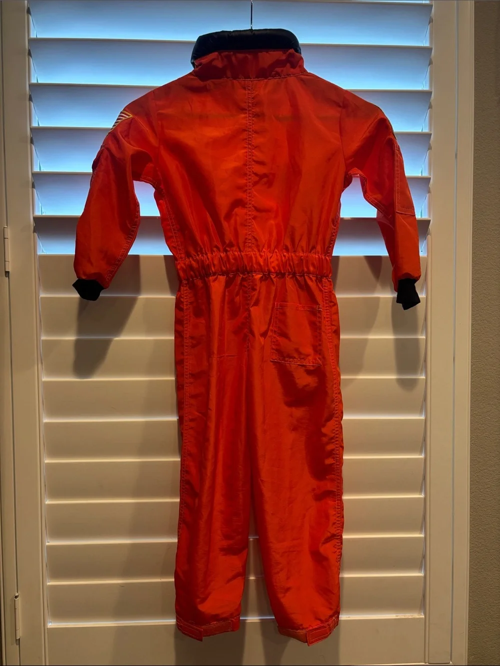 NASA Kids Orange Astronaut Costume Size 4-6